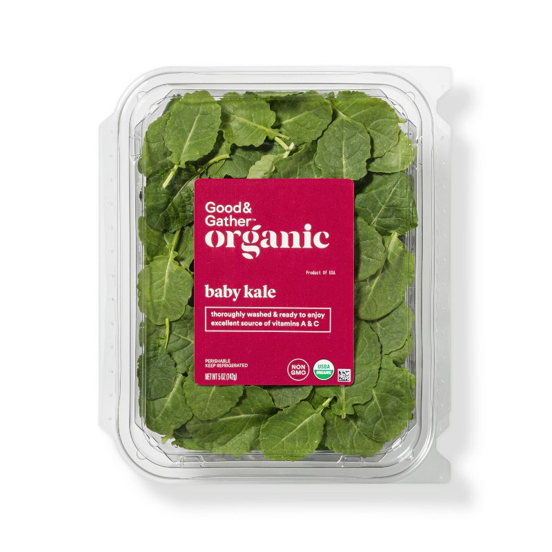Organic Baby Kale - 5oz - Good &#38; Gather&#8482;, 1 of 5