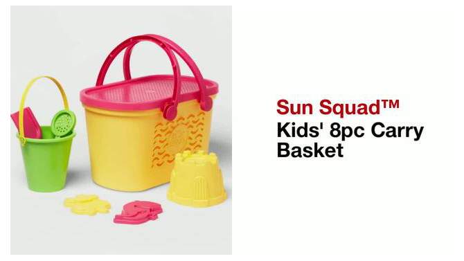 Kids&#39; 8pc Carry Basket - Sun Squad&#8482;, 5 of 6, play video