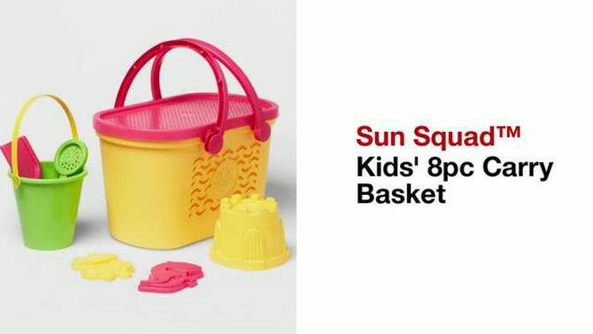 Kids&#39; 8pc Carry Basket - Sun Squad&#8482;, 5 of 6, play video