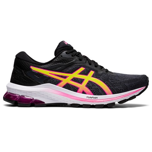 Asics Women S Gt 1000 10 Running Shoes 11m Black Target