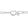 EVERLY JEWELRY | Sterling Silver Paper Clip Link Bracelet, 7-inch - 4 of 4