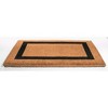 HomeRoots 24" X 48" Brown and Black Coir Outdoor Door Mat - 4 of 4