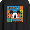 Men's - Disney - Music And Mickey Long Sleeve Graphic T-Shirt - 2 of 4