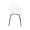 Meridian Furniture,Clarion Matte Black Dining Chair, Set of 2 - 2 of 4