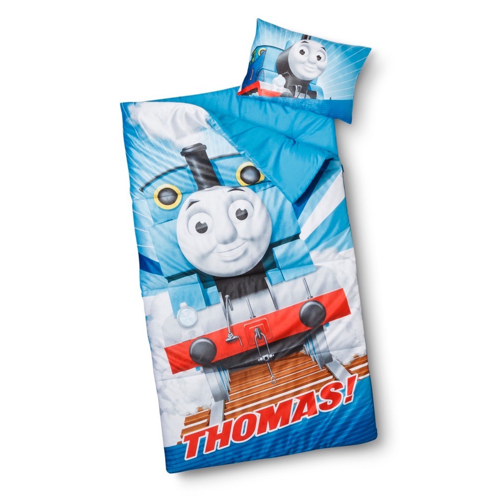 Thomas the Tank Engine Kids' 55 Degree Sleepover Set - Twin (Blue)