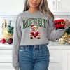 Simply Sage Market Women's Graphic Sweatshirt Merry Bear - 2 of 4