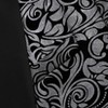 Coolmee Men's Floral Tuxedo Jacket Jacquard Suit Jacket One Button Slim Fit Blazer - 3 of 4