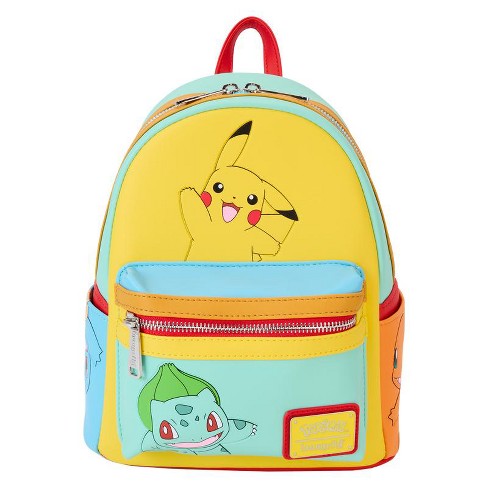 Loungefly Pokémon - Color Block Starters Mini Backpack - image 1 of 4