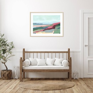 Amanti Art Rhythm of colors by Andrea Mejia Wood Framed Wall Art Print - 1 of 4