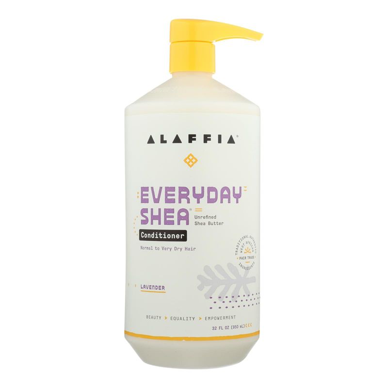 Alaffia Everyday Shea Conditioner Lavender - 32 oz, 1 of 5