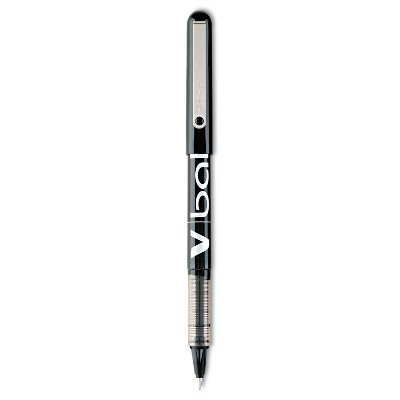 Pilot VBall Liquid Ink Roller Ball Stick Pen Black Ink .7mm Dozen 35112