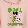 Women's - Disney - Soccer Goal Cropped Graphic Hoodie - 2 of 3