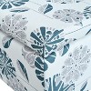 NicBex Ottoman Bench with Storage Modern Fabric Bench with Floral Pattern for Living Room, Bedroom, Entryway, Multicolor - 4 of 4