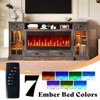 AMERLIFE 70'' Large Fireplace TV Stand with 42" Fireplace - 3 of 4