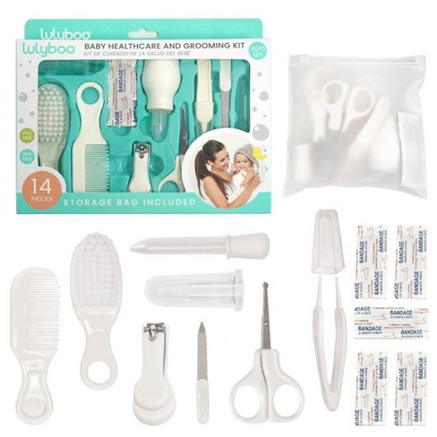 Lulyboo Baby Grooming Kit 14pc White Target