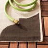 Courtyard CY6162 UV & Stain Resistant Non-Shedding Power Loomed Indoor/Outdoor Rugs - Safavieh - 3 of 4