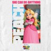 Men's The Super Mario Bros. Movie Peach She Can Do Anything Poster T-Shirt - 2 of 4
