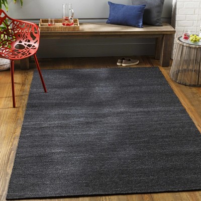Hauteloom Rectangle Area Rug Black : Target