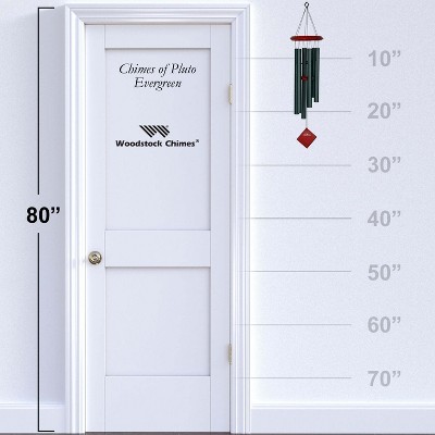 Woodstock Wind Chimes Encore Collection  Chimes of Pluto  27''  Wind Chimes for Outdoor  Patio  Home or Garden Decor