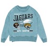 NFL Jacksonville Jaguars Women's Long Sleeve Fashion Fleece Sweatshirt - 2 of 3