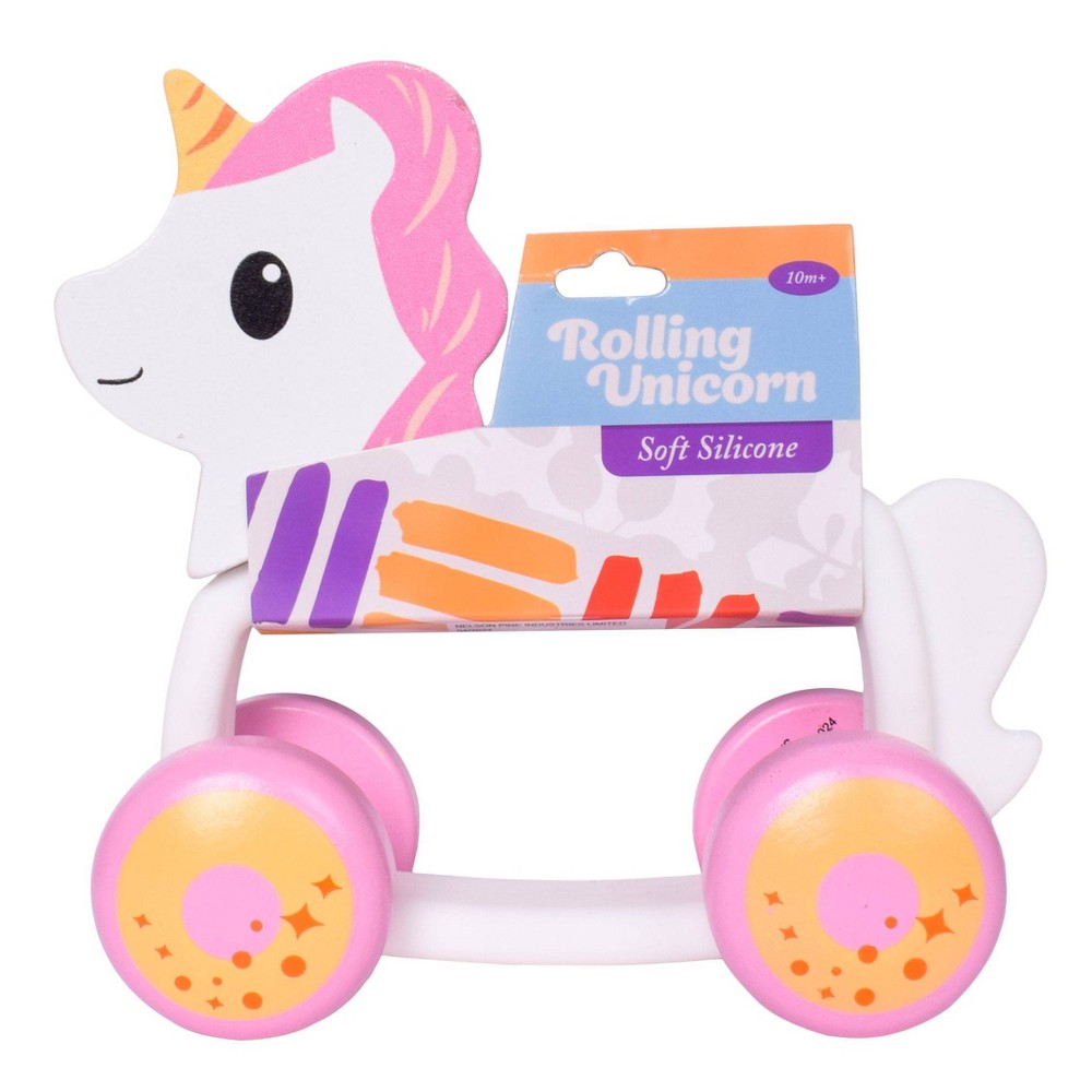 Photos - Ride-On Car SunnyDays Sunny Days Unicorn Roller Pull Toy 