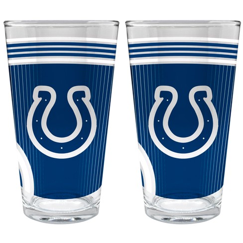 NFL Indianapolis Colts 2pc Pint Glass Set