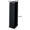 Focal Vestia No2 3-Way Floorstanding Loudspeaker finished in Black - Sold Individually - 4 of 4