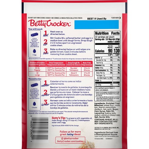 Betty Crocker Sugar Cookie Mix - 17.5oz - image 1 of 4