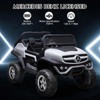 Ride On Truck Car for Kids, 2 Seater 24V  Licensed Mercedes Benz, Toddles Electric Car, Ride On Toy with Led Lights, USB&Music - 3 of 4