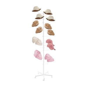 YIYIBYUS Freestanding Hat Rack, Hat Display Stand for Home Store, 16 Hooks - 1 of 4