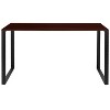 Flash Furniture Modern Commercial Grade Desk Industrial Style Computer Desk Sturdy Home Office Desk - 55" Length - image 4 of 4