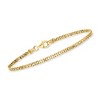 Ross-Simons 18kt Gold Over Sterling Jewelry Set: 3 Link Bracelets - 4 of 4
