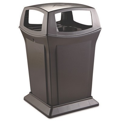 Rubbermaid Commercial Ranger Fire-Safe Container, Structural Foam, Black - 45 gal