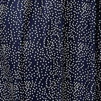 navy blue dots