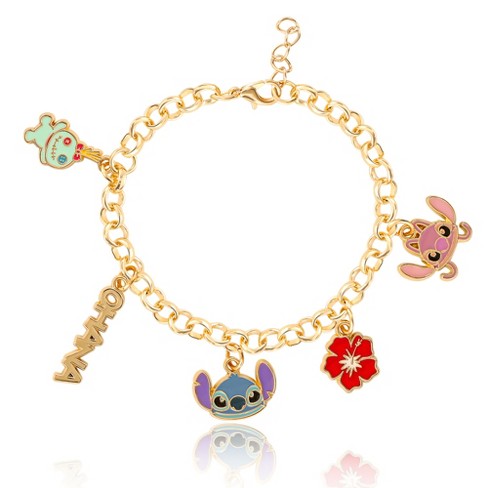 Disney stitch bracelet fashion