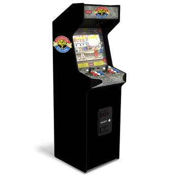 Arcade1Up Street Fighter II CE HS-5 Deluxe Arcade Machine, Compact 5' Tall Stand-Up Cabinet with 14 Classic Games and 17" BOE screen