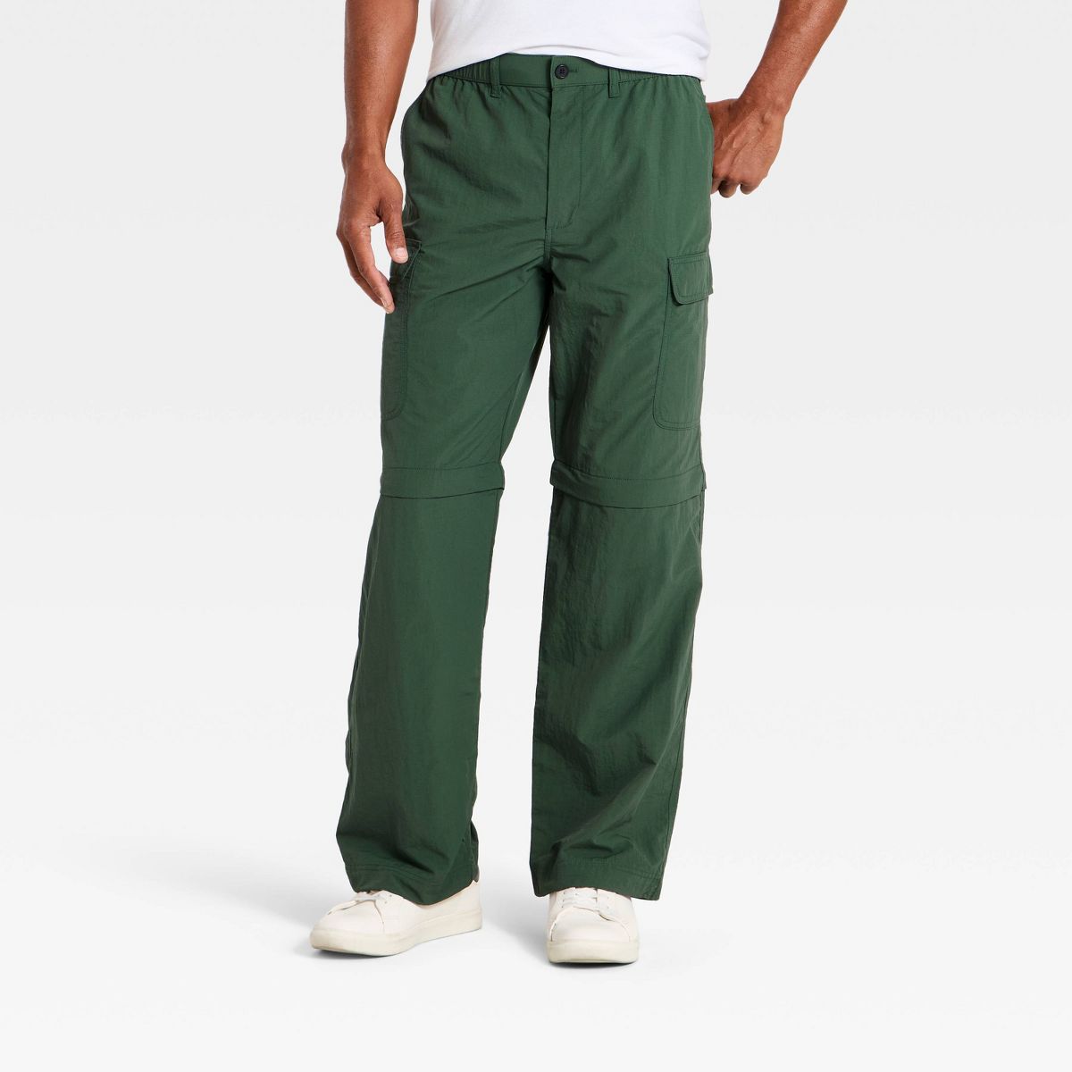 Men's Convertible Cargo Pants - Goodfellow & Co™ Green