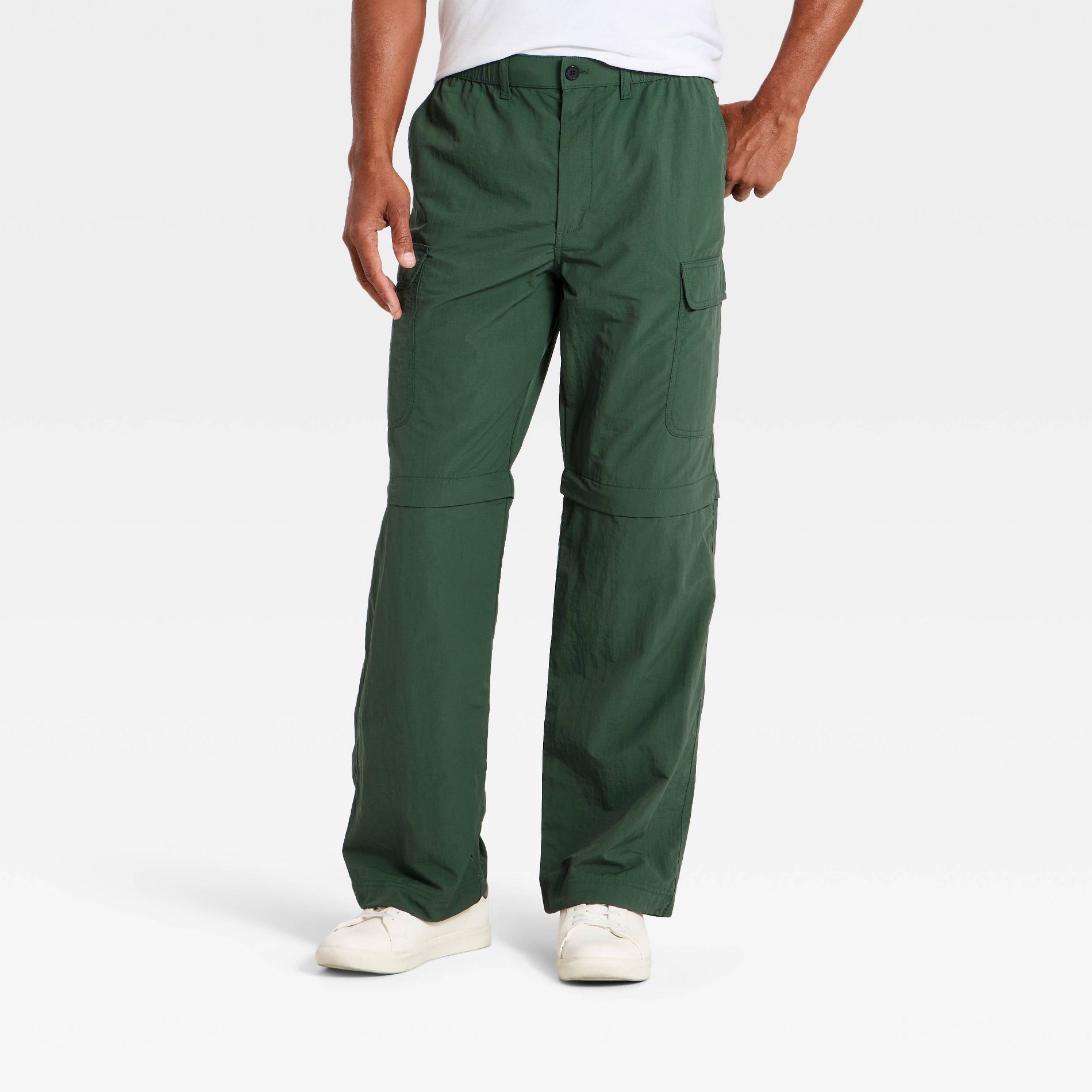 Men's Convertible Cargo Pants - Goodfellow & Co™ Green