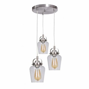 Craftmade Lighting Trystan 3 - Light Pendant in  Brushed Polished Nickel - 1 of 2