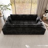 WJSHome 134 Inch Modular Cloud Couch, Boneless Sectional Couches for Living Room, Deep Seat Corduroy Fabric No Assembly Required Sleeper Sofa - 2 of 4