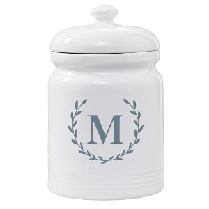 Personalization Mall Laurel Wreath Personalized Cookie Jar - 1 of 1