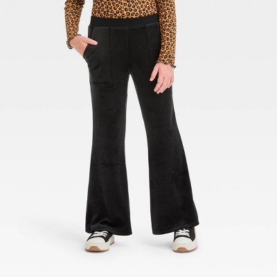Girls' Velour Flare Pull-on Pants - Art Class™ : Target