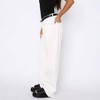 Womens Pants Mid Rise Straight Leg Pocket Denim Pants - 3 of 3