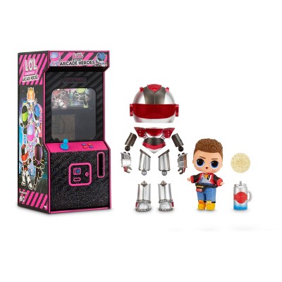 LOL Surprise Boys Arcade Heroes – Action Figure Doll with 15 Surprises
