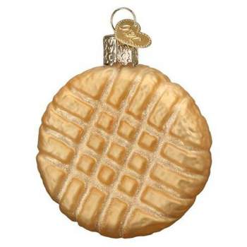 Old World Christmas 2.75 In Peanut Butter Cookie Ornament Girl Scout Pastry Tree Ornaments