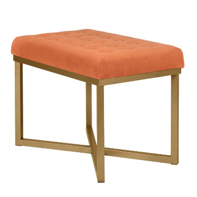 orange ottoman target
