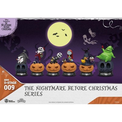 The Nightmare Before Christmas Series Set (6 PCS) (Mini Diorama Stage)