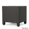VYNXARIA side table£¬Featuring a long-lasting woven finish£¬Dark Brown - 4 of 4
