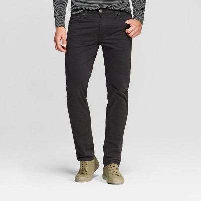 mens black chino pants