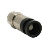 Amphenol TFC-QC2QS-06U-3LC-BLACK RG6 Coaxial Compression Connector (50 Pack) - 4 of 4